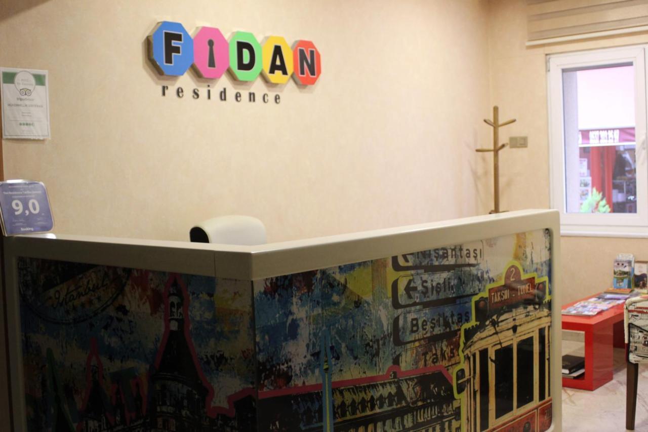 Fidan Residence Taksim Deluxe Estambul Exterior foto